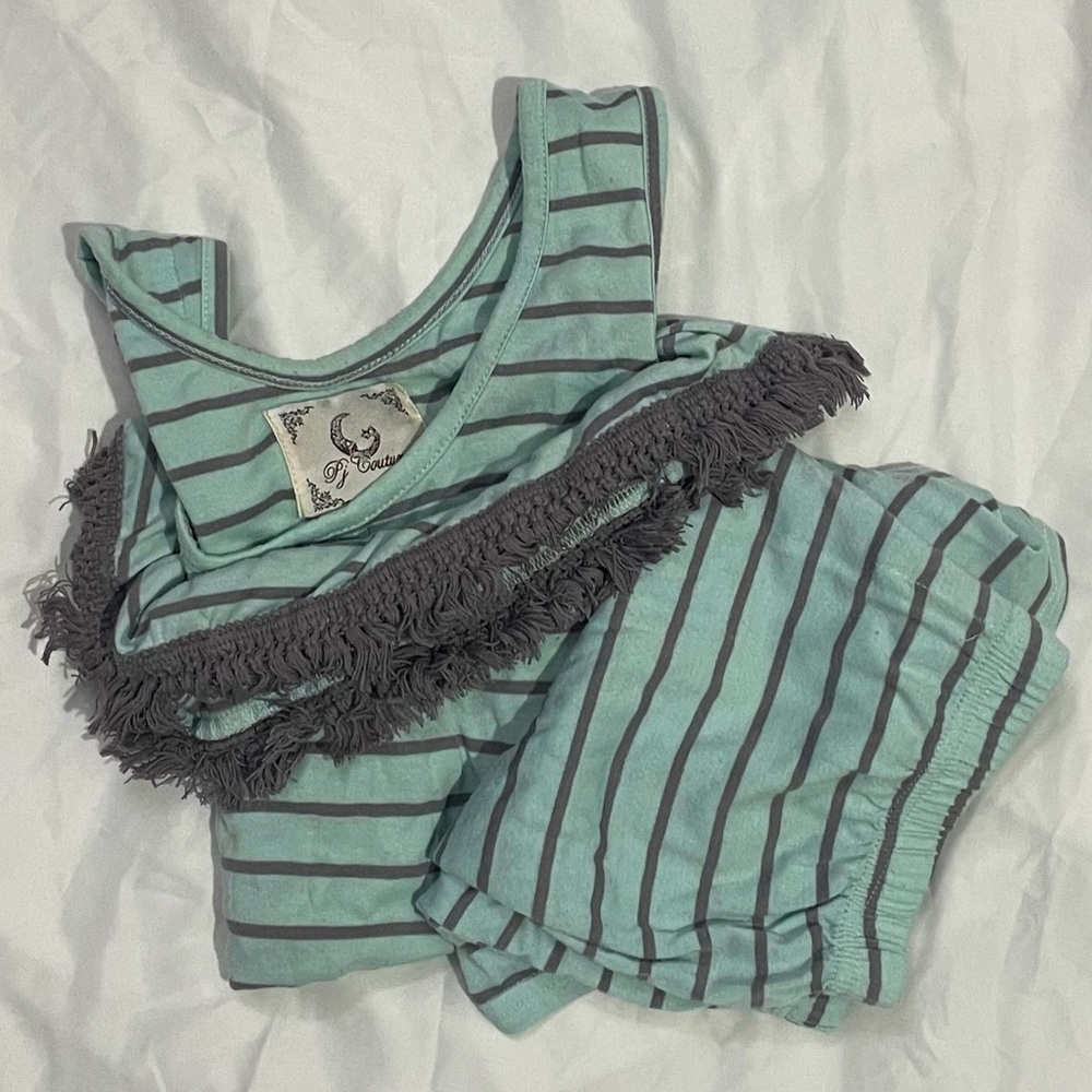 PJ Couture Tank Top & Shorts Set